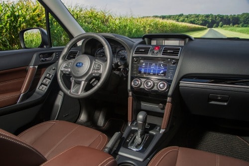 2017 Subaru Forester 2.0XT Touring 4dr SUV Interior Shown
