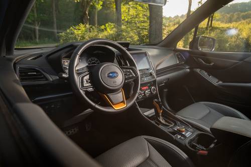 Subaru Forester Wilderness 4dr SUV Steering Wheel Detail