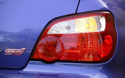 2004 Subaru Impreza WRX STi Brakelight Detail