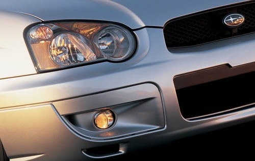 2004 Subaru Impreza WRX Headlight Shown