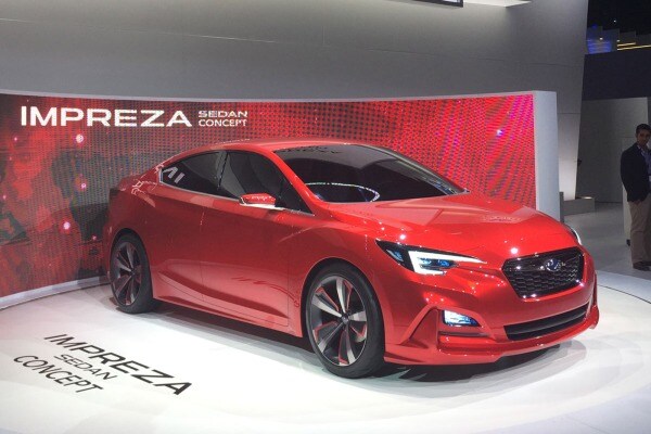 Subaru Impreza Sedan Concept Features New Design Language ...