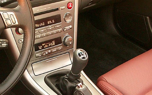 2006 Subaru Legacy 2.5 GT spec.B Shift Lever