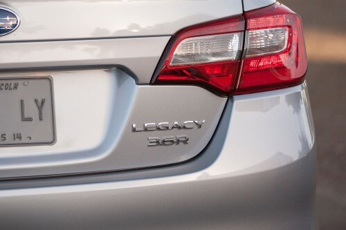 2016 Subaru Legacy 3.6R Limited Sedan Rear Badge