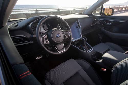 Subaru Legacy Sport Sedan Steering Wheel Detail