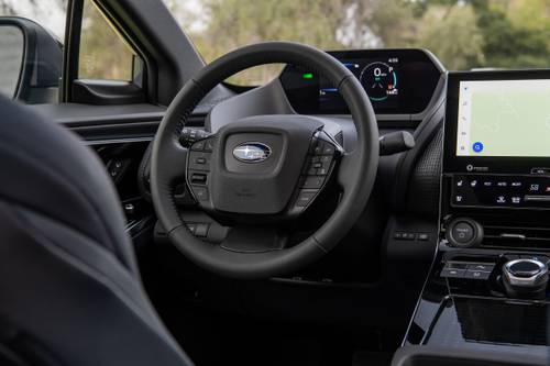 2023 Subaru Solterra Touring 4dr SUV Steering Wheel Detail