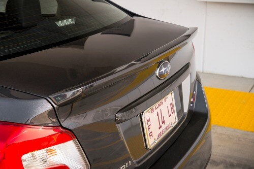 2016 Subaru WRX STI Limited w/ Low Profile Trunk Spoiler Sedan Exterior Detail Shown