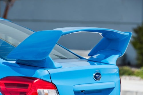 2016 Subaru WRX STI Series.HyperBlue Sedan Exterior Detail