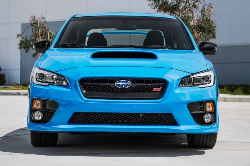 2016 Subaru WRX STI Series.HyperBlue Sedan Exterior