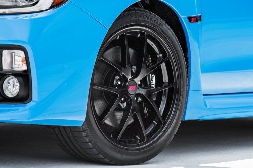 2016 Subaru WRX STI Series.HyperBlue Sedan Wheel