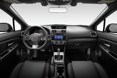 2017 Subaru Wrx Sti Limited W Wing Review Ratings Edmunds 2017 Subaru Wrx Limited Sedan Dashboard