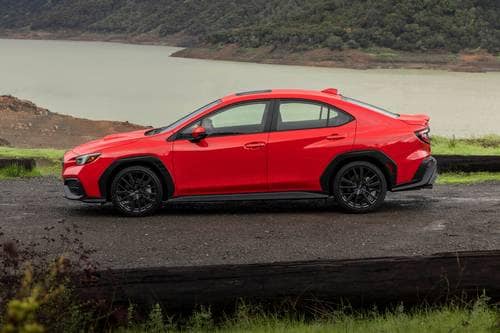 2025 Subaru WRX Limited Sedan Profile Shown
