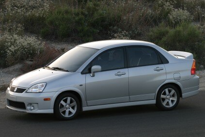 Suzuki Aerio Review Research New Used Models Edmunds 2007 Suzuki Aerio Premium Sedan Exterior