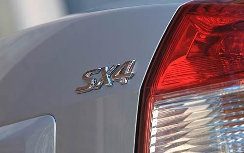 2010 Suzuki SX4 Rear Badging