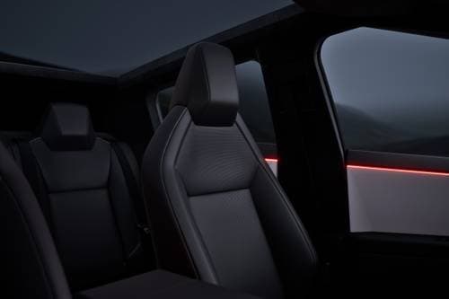 2024 Tesla Cybertruck Crew Cab Pickup Interior Detail