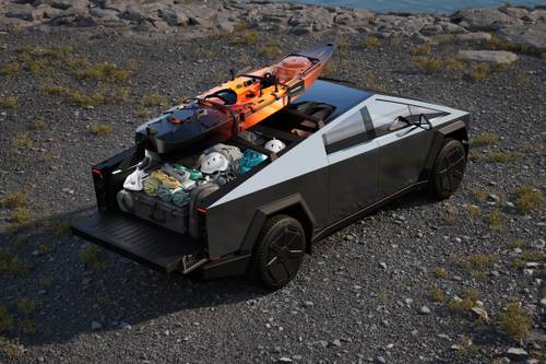 2024 Tesla Cybertruck Crew Cab Pickup Exterior