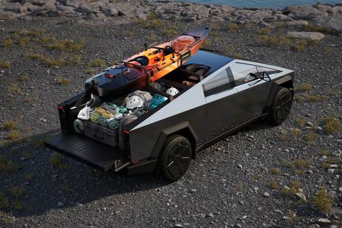 2025 Tesla Cybertruck Cyberbeast Exterior