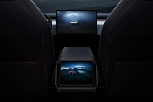 2026 Tesla Cybertruck Cyberbeast Crew Cab Pickup Interior Detail