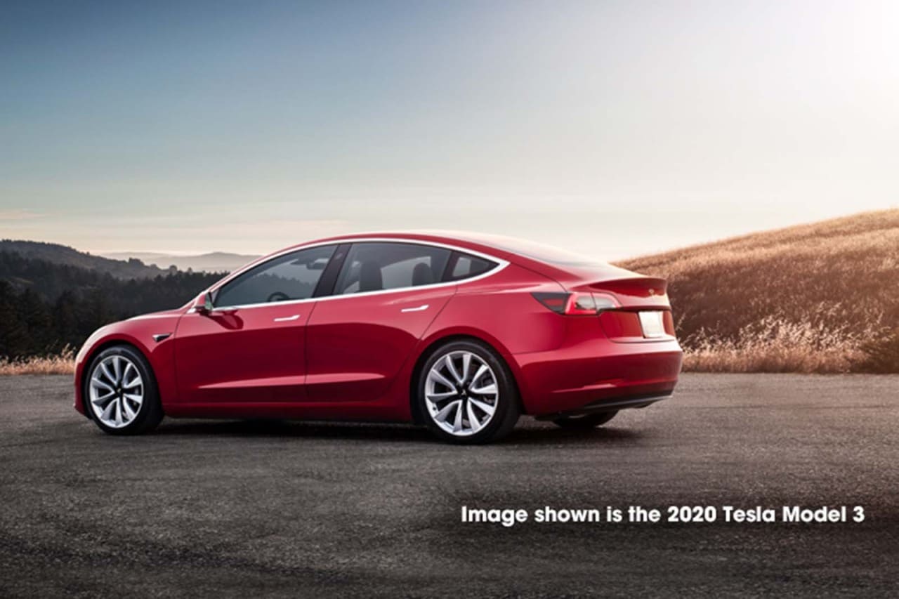 2021 Tesla Model 3 - Rear 3/4