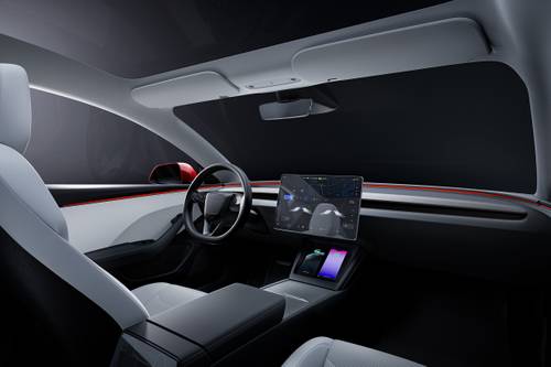 2024 Tesla Model 3 Long Range Sedan Dashboard