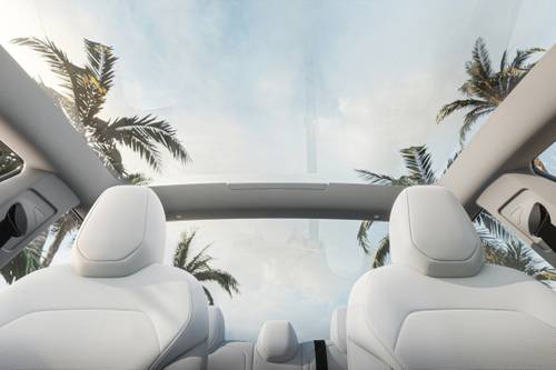 2024 Tesla Model 3 Long Range Sedan Interior Detail