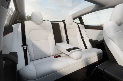 2024 Tesla Model 3 Long Range Sedan Rear Interior