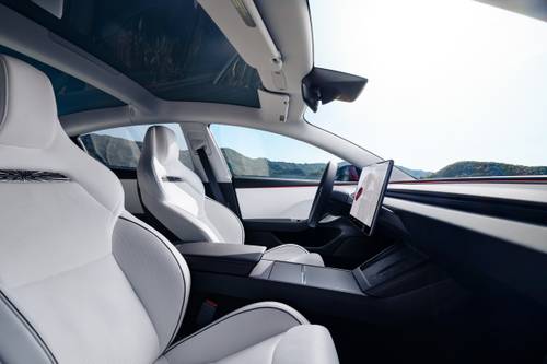 2024 Tesla Model 3 Performance Sedan Interior Detail