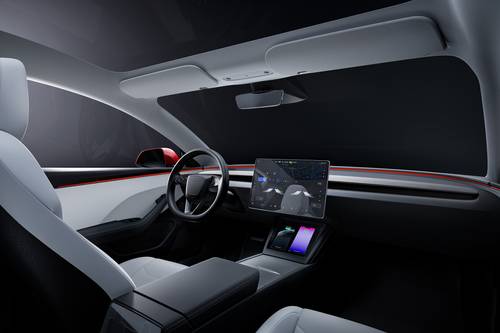 2025 Tesla Model 3 Long Range Sedan Dashboard