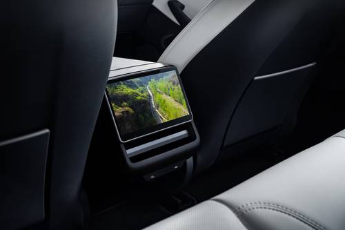 2025 Tesla Model 3 Long Range Sedan Interior Detail