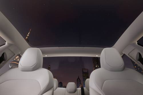 2025 Tesla Model 3 Long Range Sedan Interior Detail