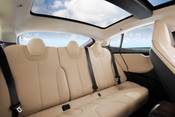 2012 Tesla Model S Signature Performance Sedan Rear Interior