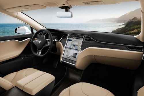 2017 Tesla Model S 90D Sedan Dashboard