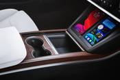 Tesla Model S Plaid Sedan Interior Detail