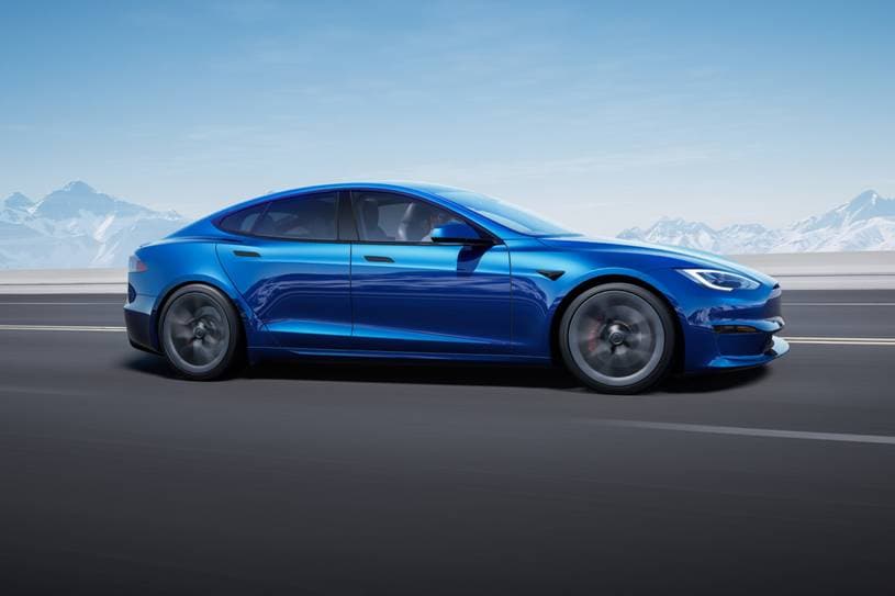 2021 Tesla Model S Plaid Sedan Exterior Shown