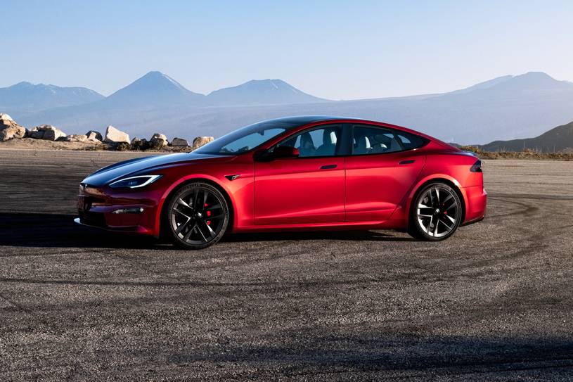 2024 Tesla Model S Plaid Sedan Exterior Shown