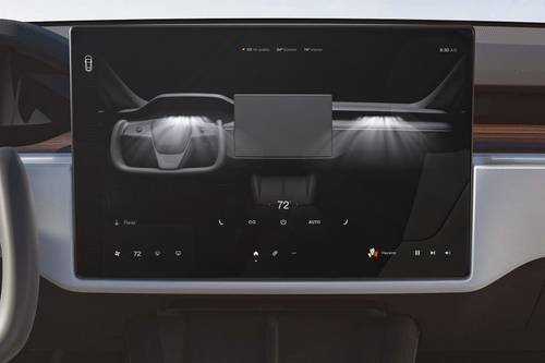 2025 Tesla Model S Plaid Sedan Center Console