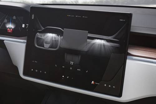 2025 Tesla Model S Plaid Sedan Center Console
