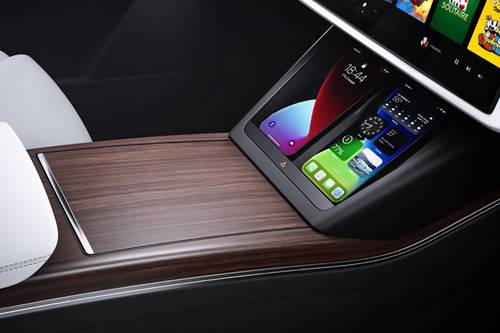 2025 Tesla Model S Plaid Sedan Interior Detail