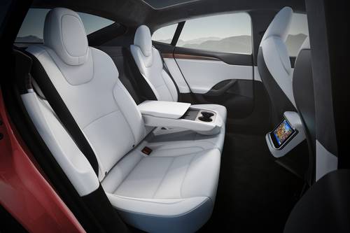 2025 Tesla Model S Plaid Sedan Interior Detail