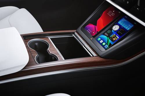 2025 Tesla Model S Plaid Sedan Interior Detail