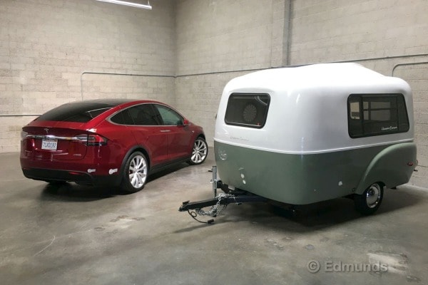 Tow Test Reboot With a Happier Camper Trailer - 2016 Tesla Model X Long