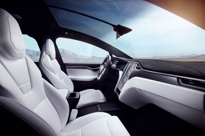 2019 Tesla Model X - Front Interior