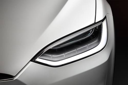 Tesla Model X Performance 4dr SUV Headlamp Detail