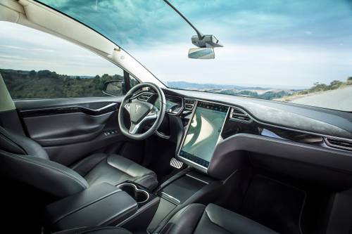 Tesla Model X Performance 4dr SUV Interior Shown