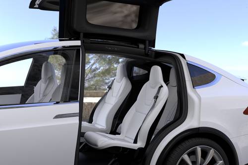 Tesla Model X Performance 4dr SUV Rear Interior