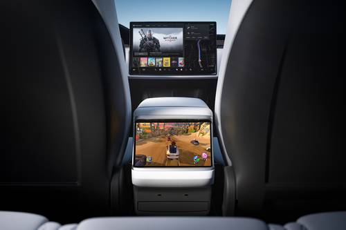 2025 Tesla Model X Plaid 4dr SUV Interior Detail