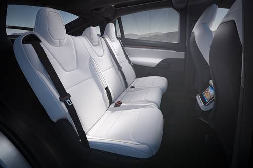 2025 Tesla Model X Plaid 4dr SUV Rear Interior