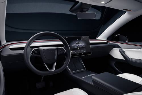 2026 Tesla Model Y Long Range Launch Series 4dr SUV Steering Wheel Detail