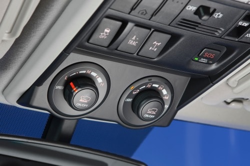 2013 Toyota 4Runner Trail Overhead Console Detail