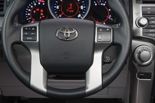 2013 Toyota 4Runner Trail 4dr SUV Steering Wheel Detail