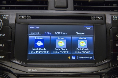 2015 Toyota 4Runner Trail Premium 4dr SUV Center Console
